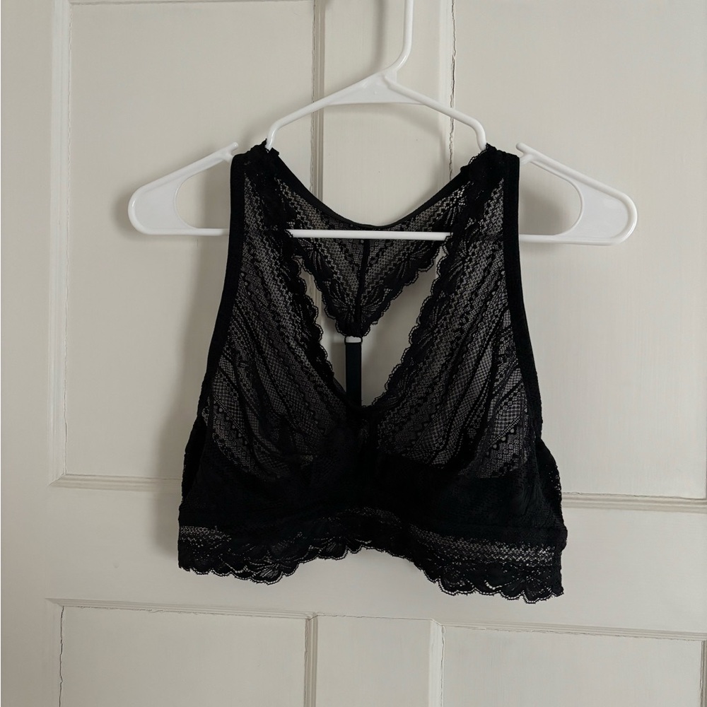 Target Black Lace Racerback Bralette